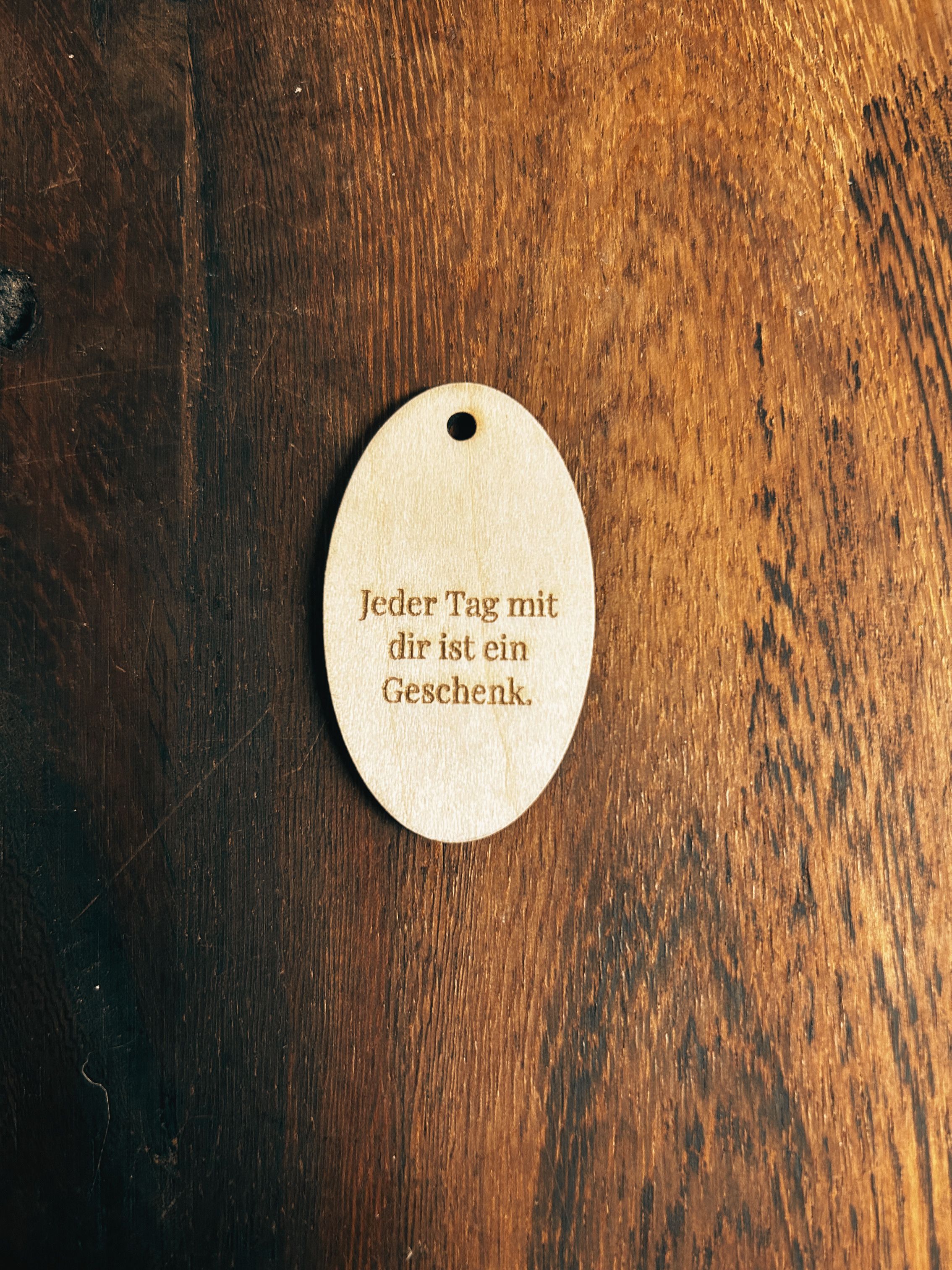 Blumenanhänger auf Deutsch